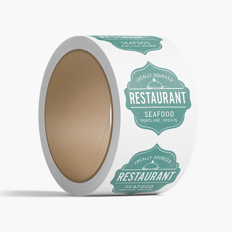 Custom Shape Food Labels
